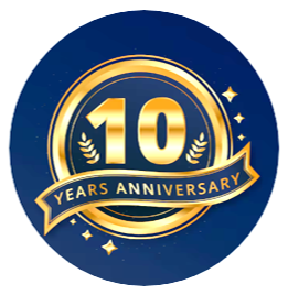 Today, we are celebrating a massive milestone! 10 Years Work Anniversary